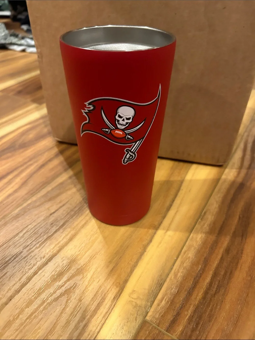 Tampa bay buccaneers 20 oz Red Stainless Steel Tumbler NO LID